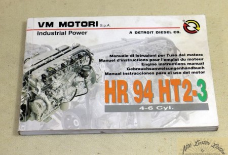 Detroit  Diesel , VM Motori   HR 94  HT 2 , 3