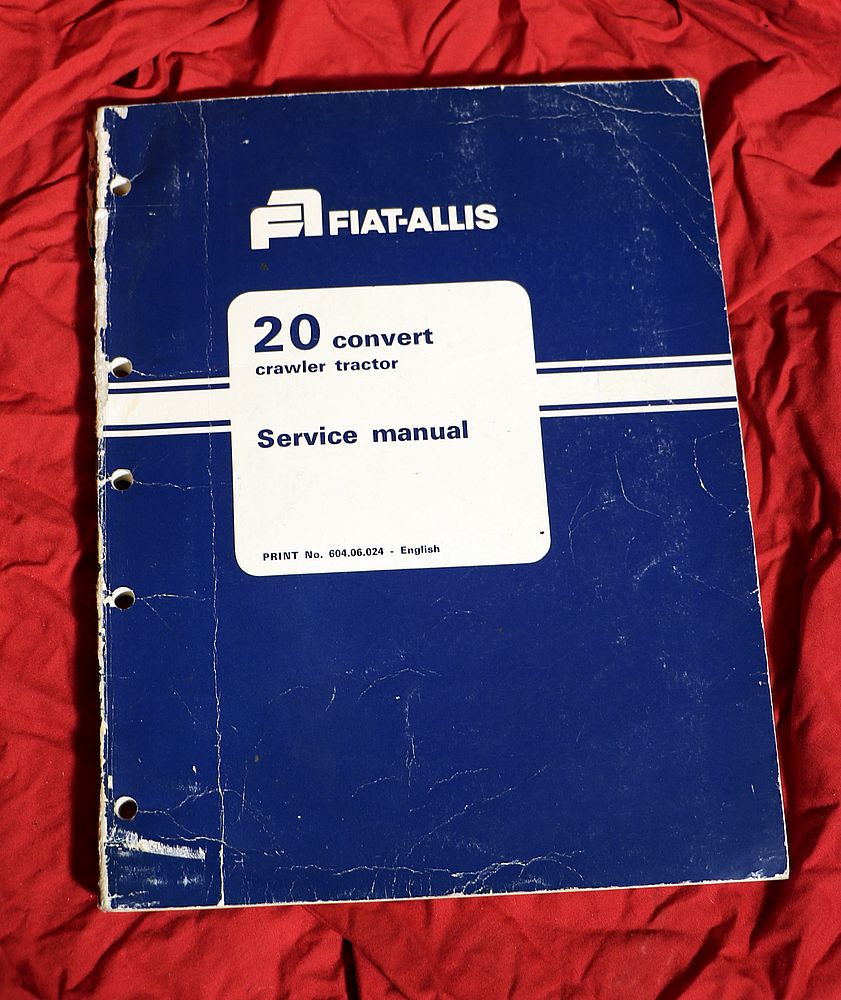41120 FIAT - Allis Raupe   Modell 20, 200 CIT