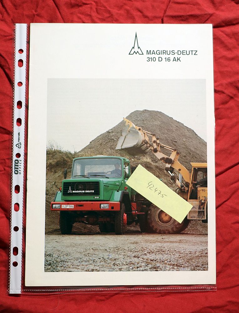 Magirus Deutz 310 D 16 AK  , Prospekt