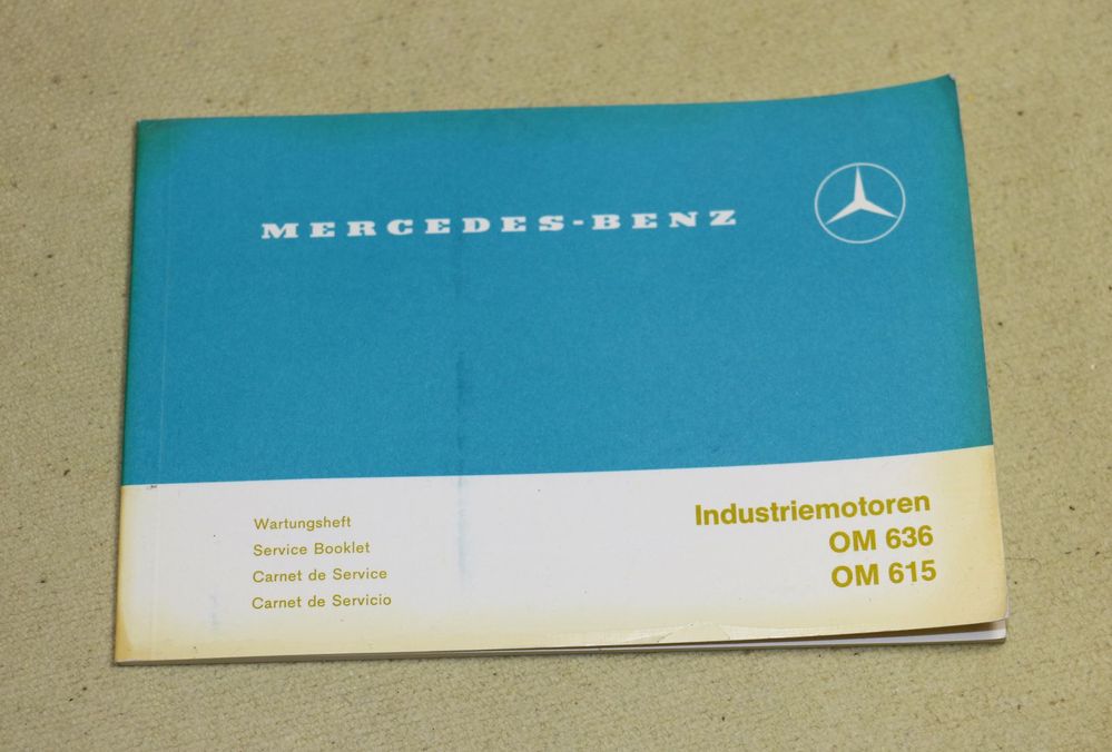 Mercedes OM 615 , OM 636    Wartungsheft