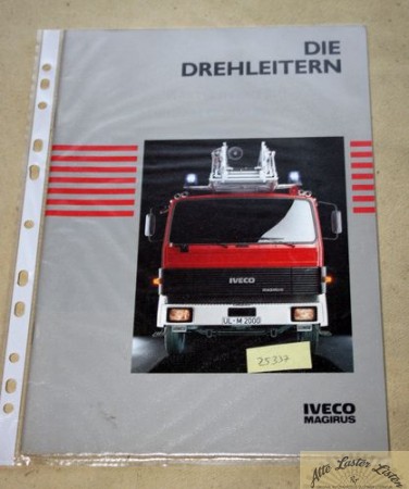 Prospekt , Iveco Magirus           Die Drehleitern