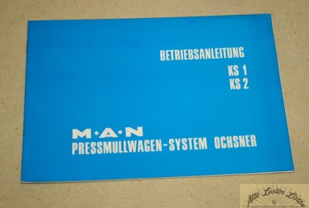 MAN Pressmüllwagen - System Ochsner  KS 1 , KS 2