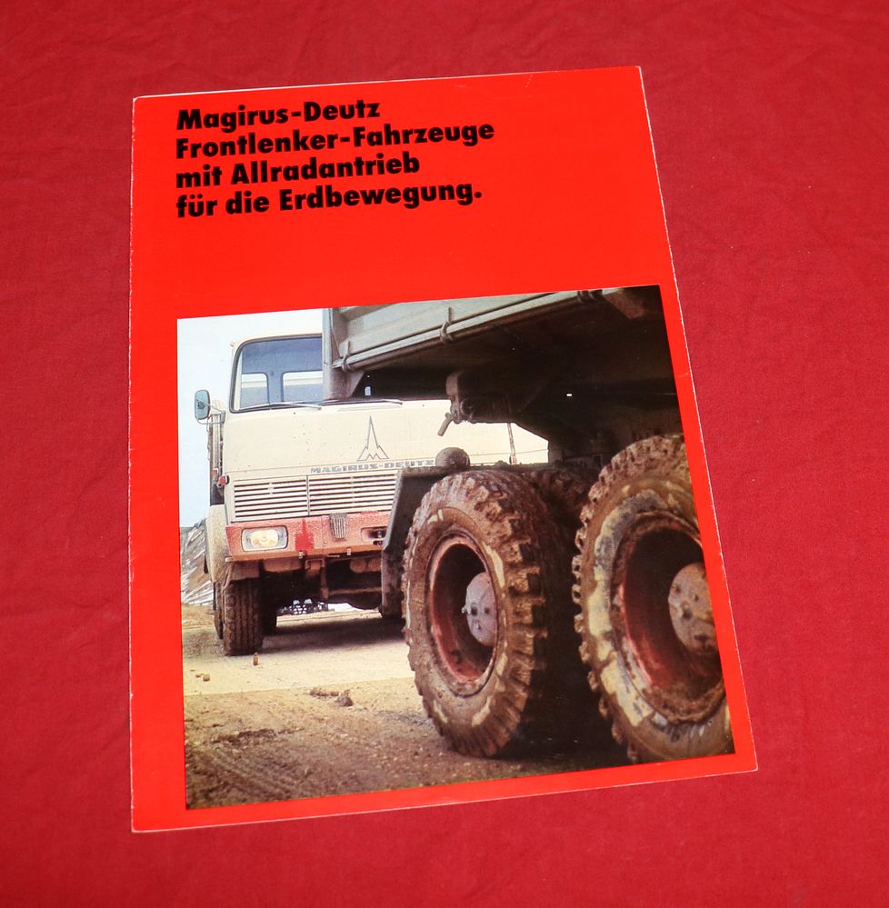 Magirus Deutz Frontlenker mit Allradantrieb Prospekt