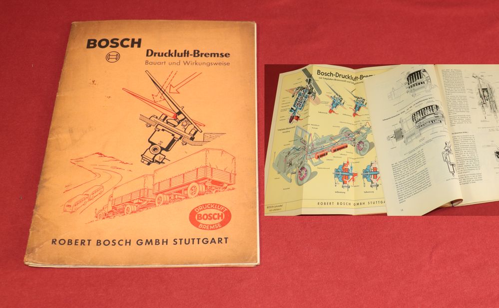 BOSCH Druckluft Bremse , 1954