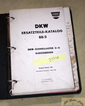 DKW  Schnellaster   Typ 3=6  ,   Karosserien