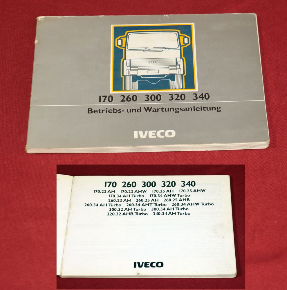 Iveco 170, 260, 300, 320, 340   .23 - 34 AH, AHB, AHW