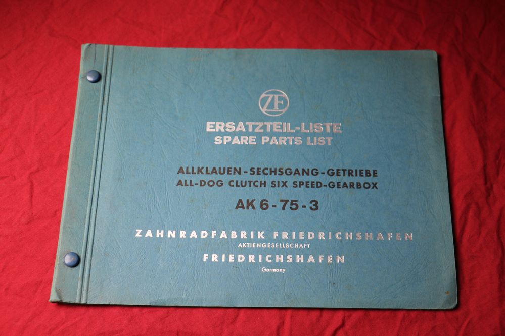 ZF Getriebe AK 6-75-3  Büssing