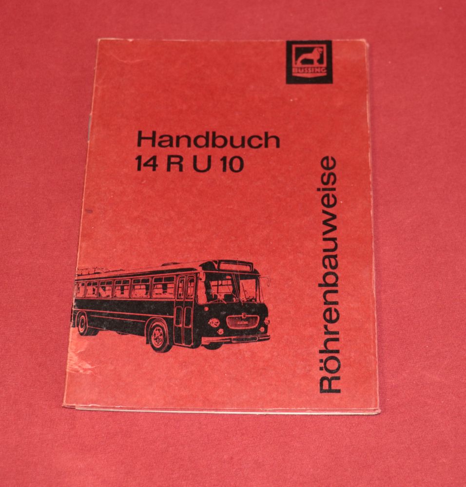 Büssing Trambus 14 R U 10 , Röhrenbauweise