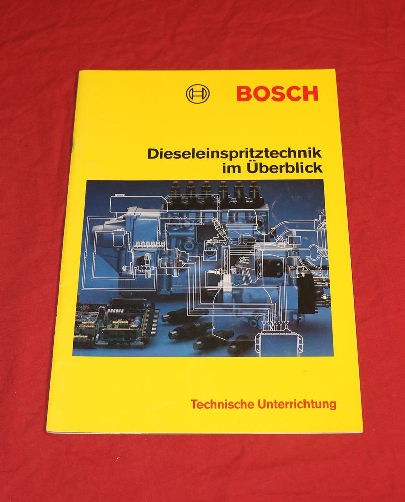 49018 BOSCH Technische U. Diesel Einspritztechnik 1989