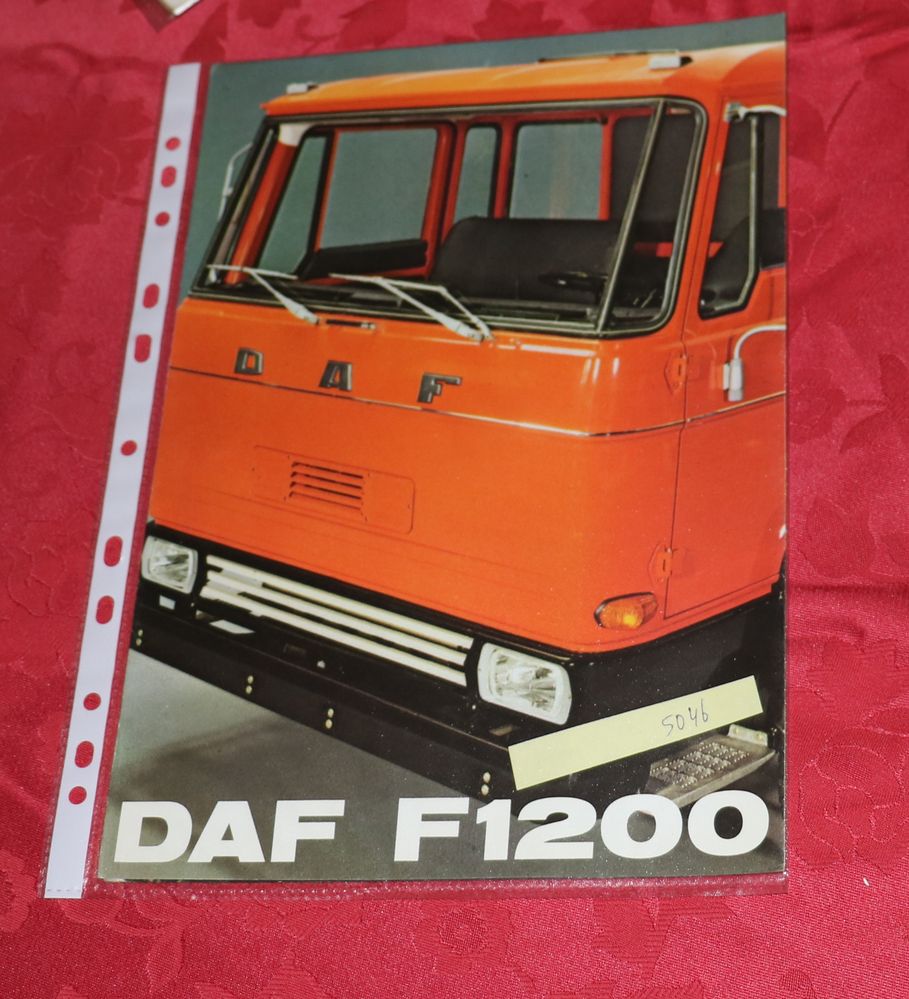 DAF F 1200 , LKW Prospekt
