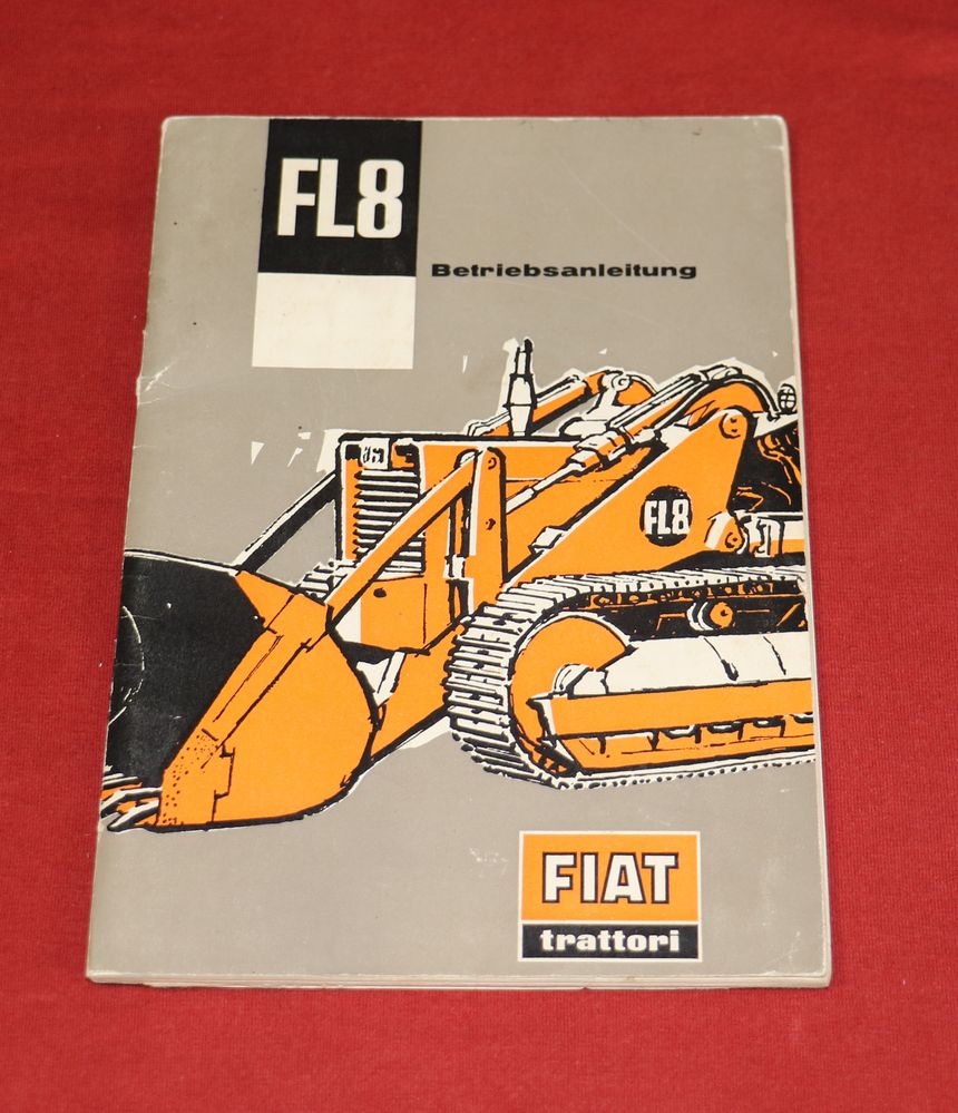 FIAT Raupe FL 8 , Betriebsanleitung
