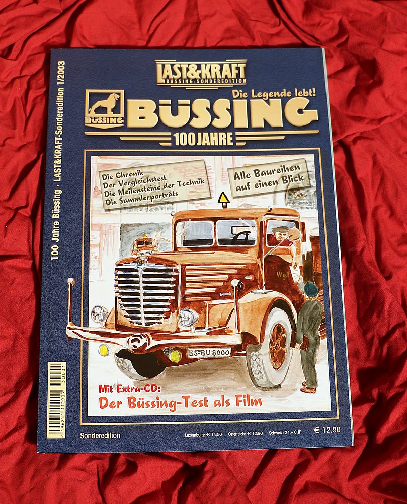 40588 Last + Kraft  Sonderheft  100 Jahre Büssing