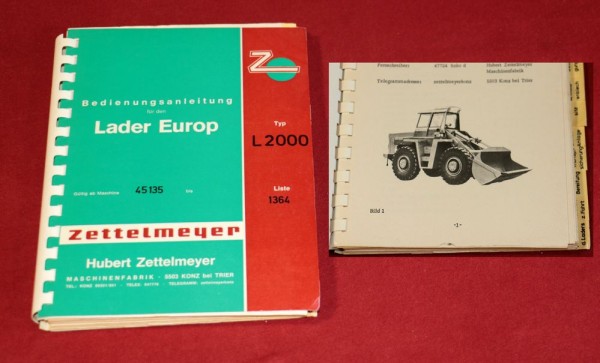 Zettelmeyer Radlader Europ L 2000