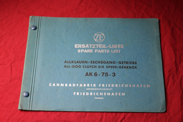 ZF Getriebe AK 6-75-3 Büssing