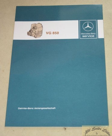 Mercedes Verteilergetriebe VG 850