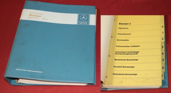 Mercedes Werkstatthandbuch LKW Bremsen Band 2