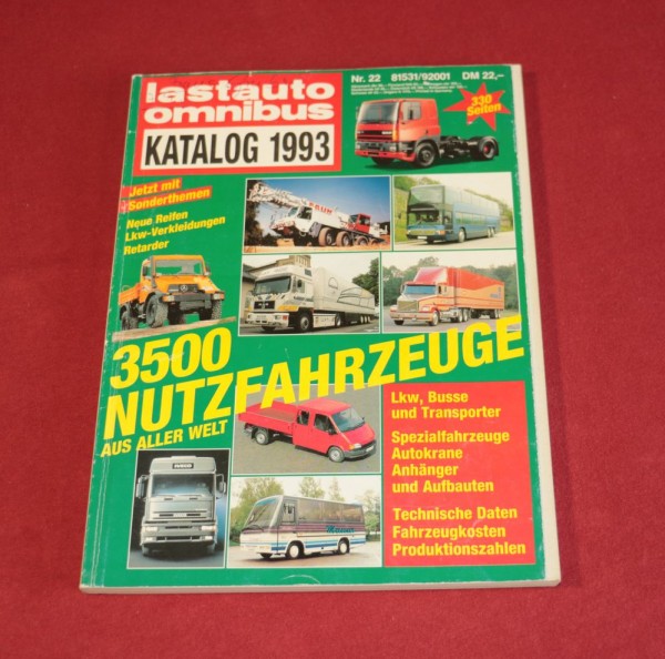 Lastauto Omnibus Katalog 1993