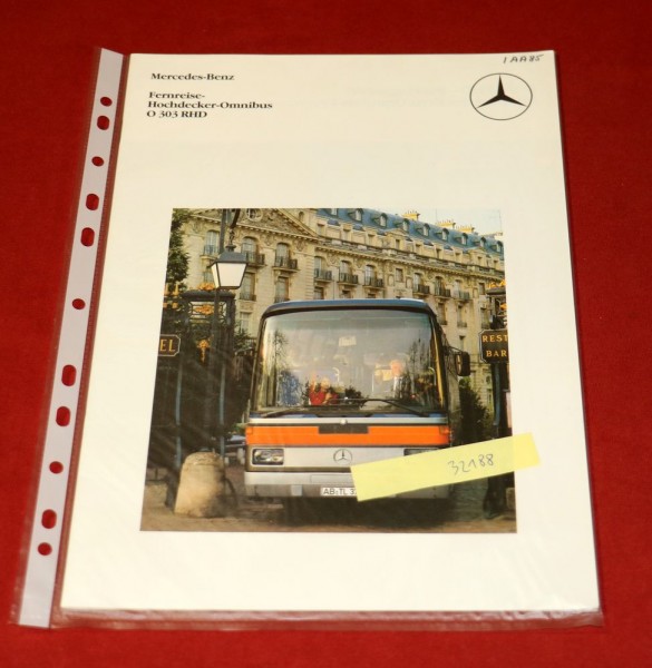 Mercedes O 303 , Fernreise Hochdecker Omnibus O 303 RHD