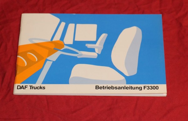 DAF F 3300 , Anleitung LKW