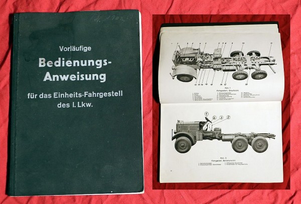 Wehrmacht Einheits Fahrgestell l. LKW