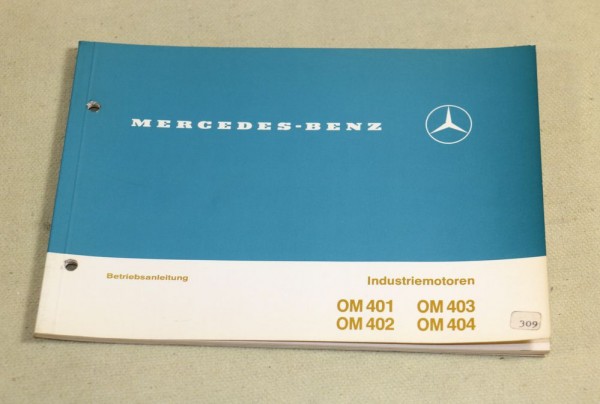 Anleitung Mercedes Motoren OM 401, 402, 403, 404