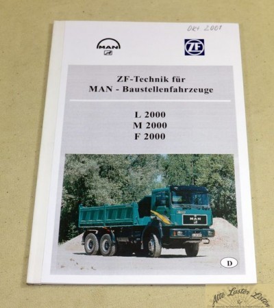 ZF Technik für Baustellenfahrzeuge MAN L 2000, M 2000 , F 2000