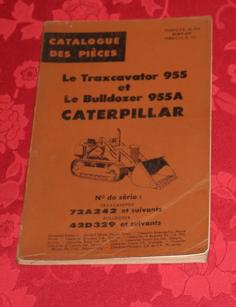 CATERPILLAR 955, 955 A Traxcavator, Bulldozer