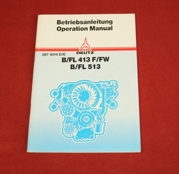 Deutz Motor B / FL 413 F/FW und BFL 513