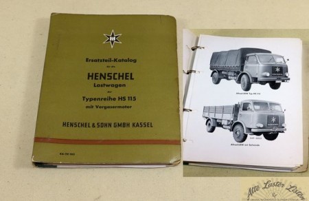 Henschel HS 115 mit Vergasermotor