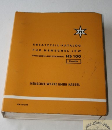 Henschel HS 100 LKW Pritsche