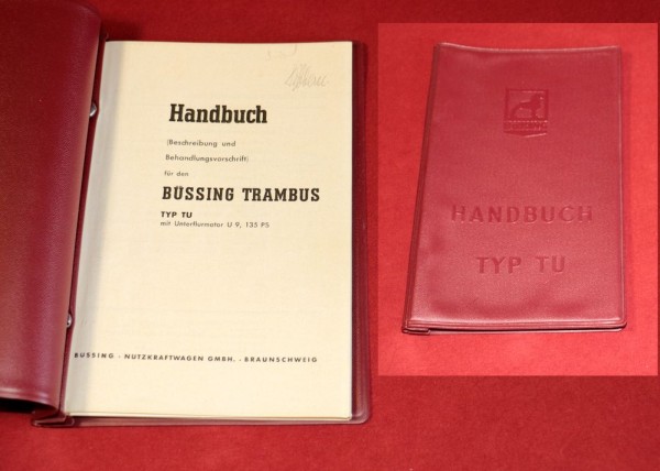 Handbuch Büssing Trambus TU