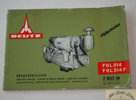 Deutz Motor F 6 L 514