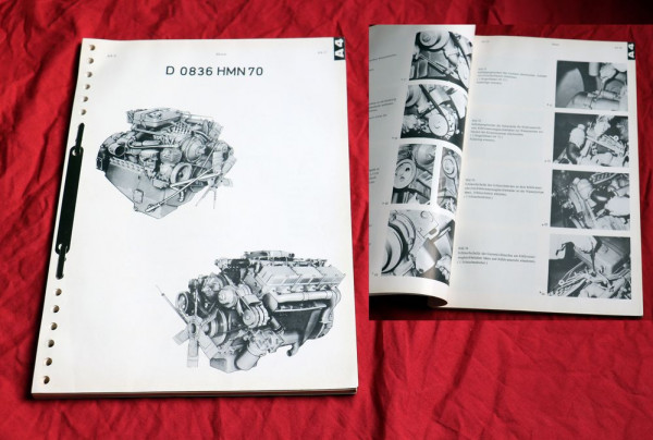 Werkstatthandbuch MAN Motor D 0836 HMN 70