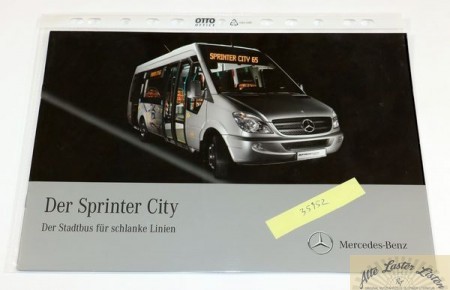 Mercedes , Der Sprinter City, Der Stadtbus für schlanke Linien