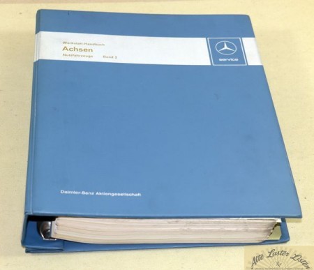 Achsen Band 2 , Mercedes LKW Werkstatthandbuch