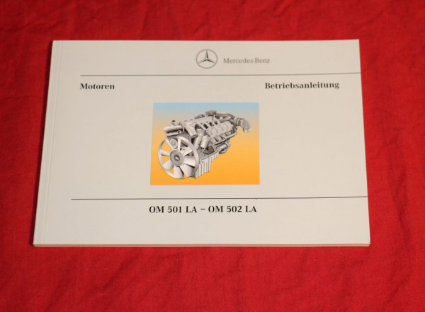 Mercedes Motor OM 501 ,OM 502 LA Betriebsanleitung