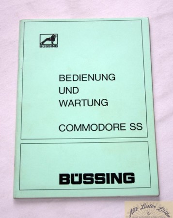 Büssing Commodore SS