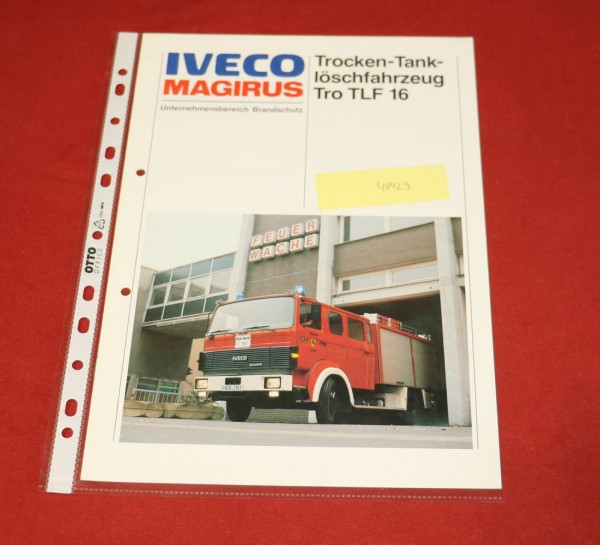 Magirus Feuerwehr Tro TLF 16 Trocken Tanklöschfahrzeug