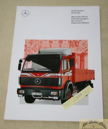 Mercedes Pritschenwagen der neuen Schweren Klasse