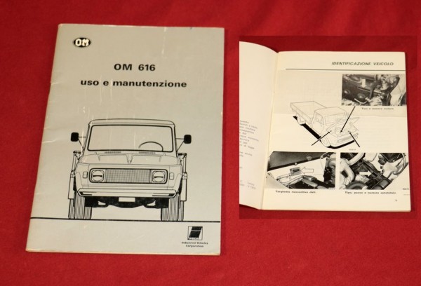 Fiat OM 616 uso de manutenzione