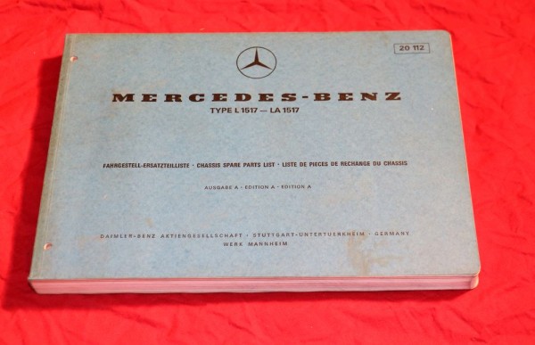 Mercedes 1517 L , LA Fahrgestell