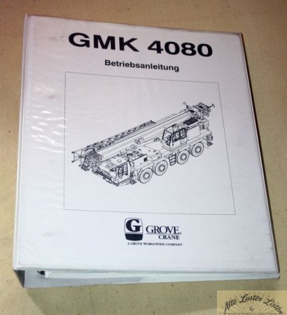 Anleitung Autokran GROVE GMK 4080