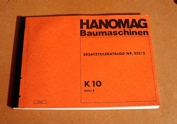 Raupe Hanomag K 10 , Serie B