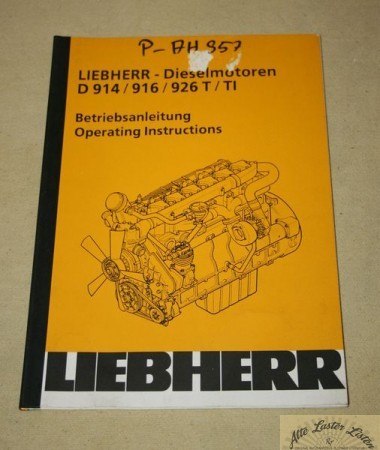 Liebherr Dieselmotoren D 914, 916, 926 T / TI