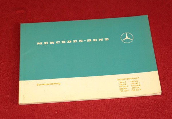 Mercedes Motoren OM 314, 352, 352 A , 360, 346, 355...