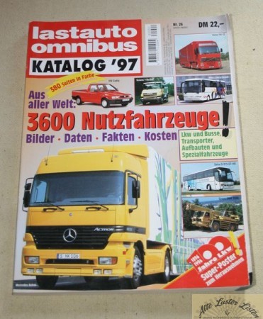Lastauto Omnibus Katalog 1997