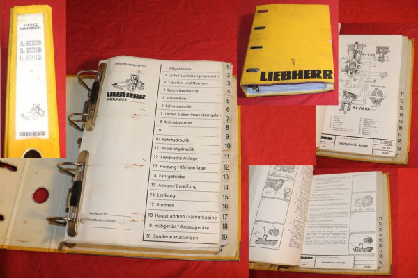 Liebherr Radlader Service Handbuch L 506, L 508, L 510