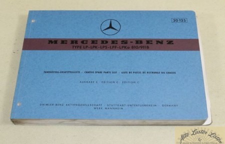 Mercedes LP 810 , 911 B . LP, LPF, LPKo