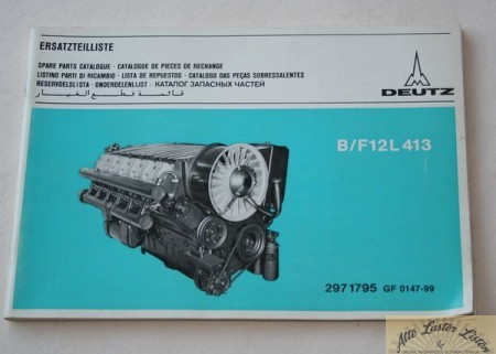 Deutz Motor B/F 12 L 413