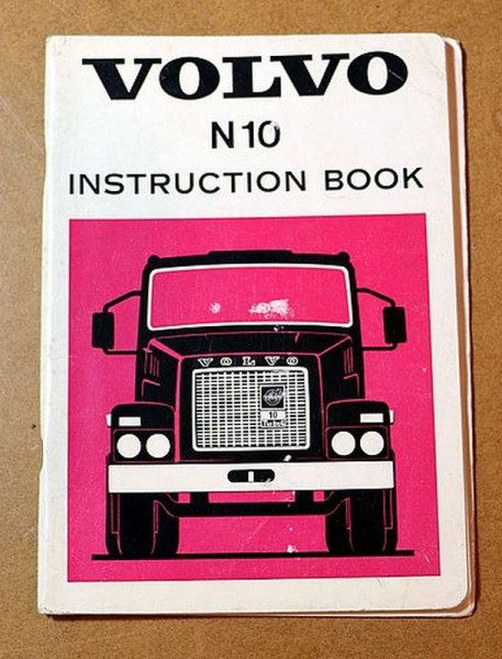 Volvo N 10 , Instruction Book